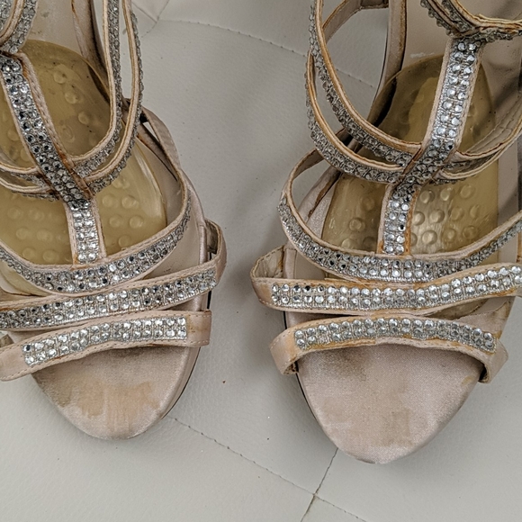 Spring pink platform heels - Picture 6 of 9